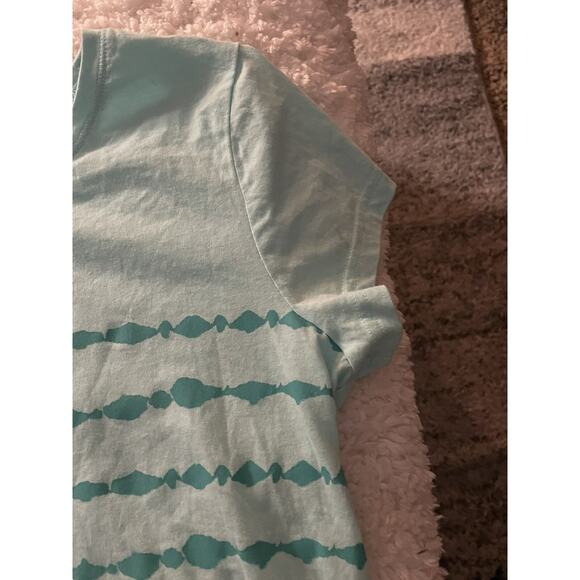 Arizona girls sz. 20.5 plus (XXL) aqua t-shirt. Cute, great shape - Picture 4 of 7